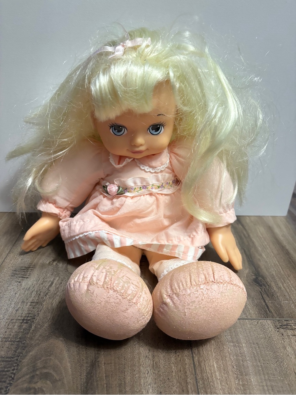 Vintage 1998  Sweet Faith Bedtime Praying Doll, WORKS